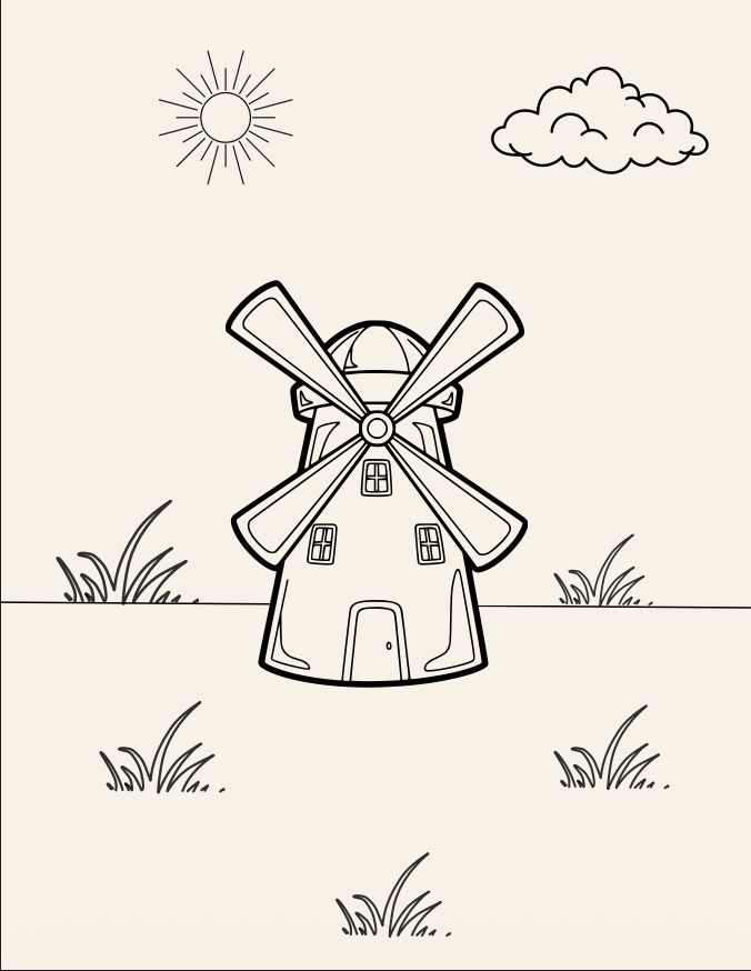 Un ratito de paz | Libro digital para colorear