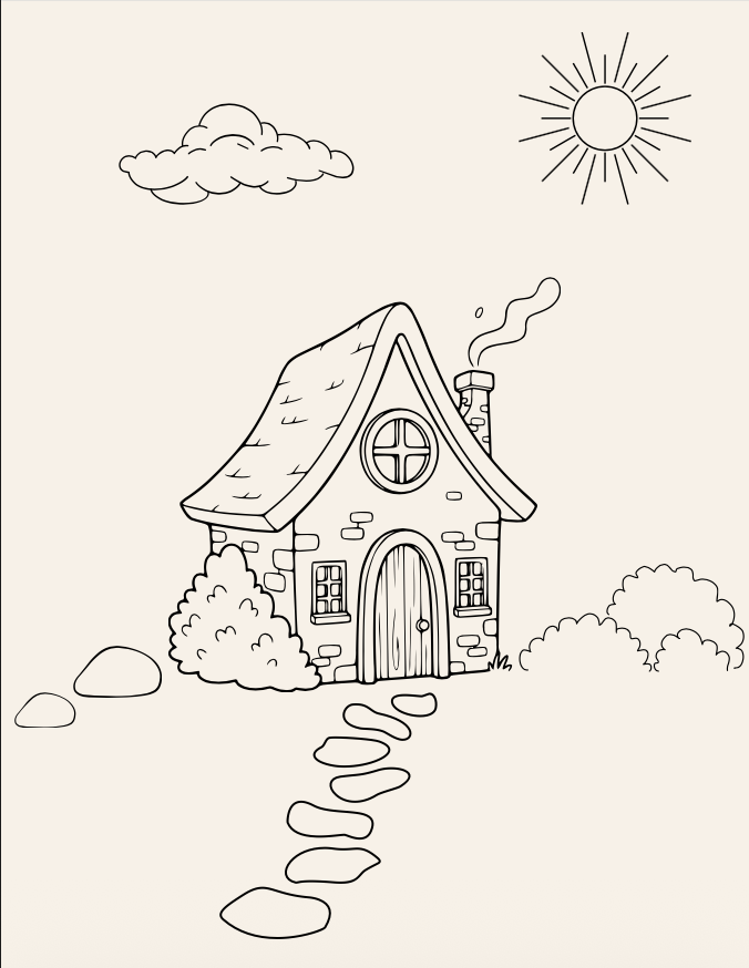 Un ratito de paz | Libro digital para colorear