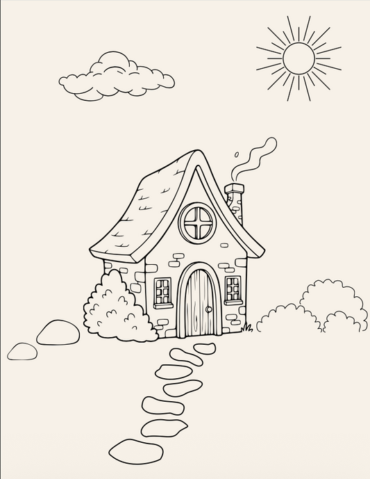Un ratito de paz | Libro digital para colorear